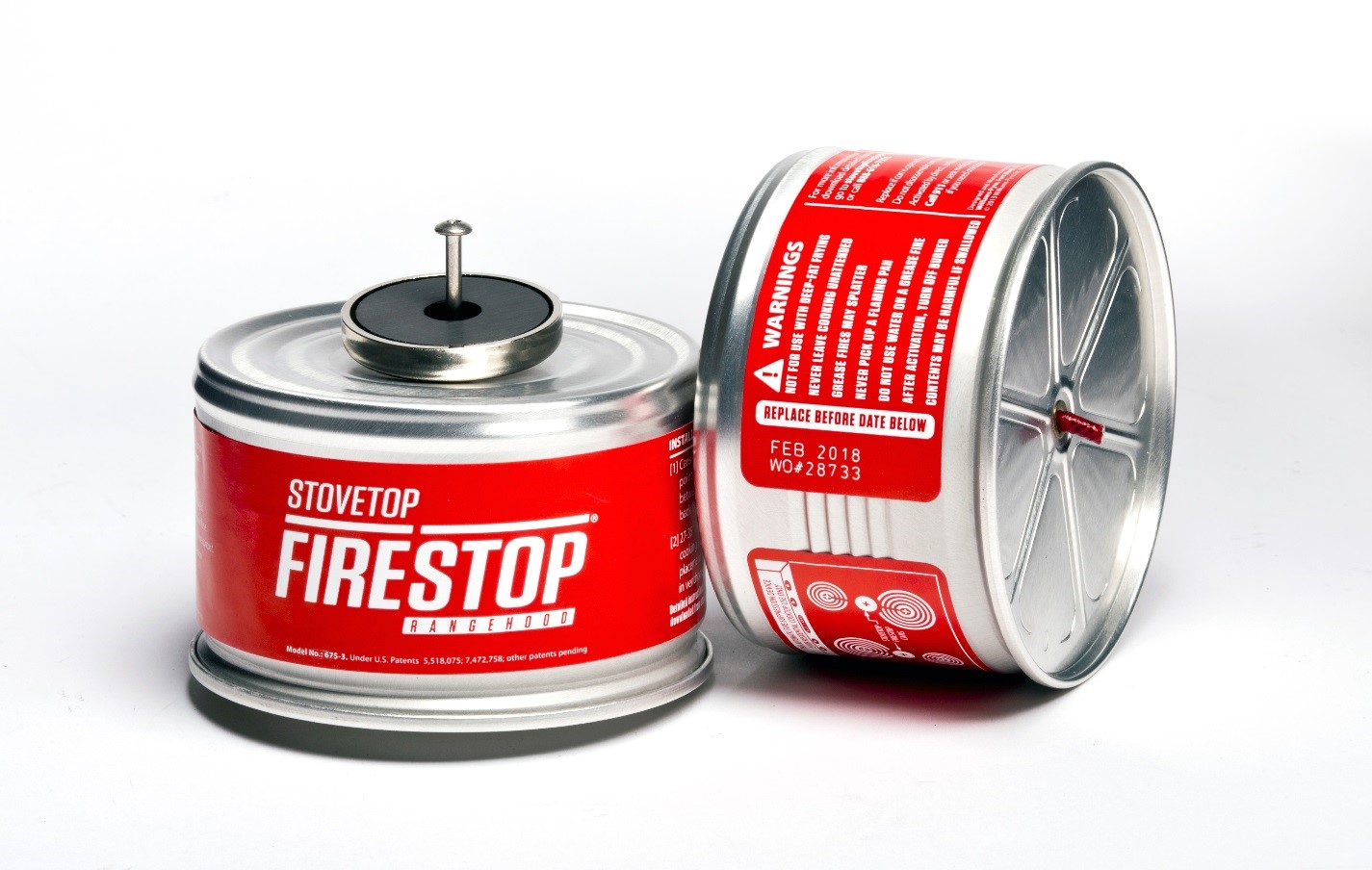 WilliamsRDM StoveTop FireStop Rangehood and Microhood Automatic Cooktop Fire Suppressors